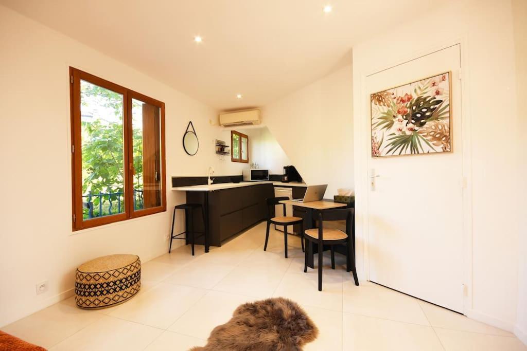 - Confort - Climatise - Le Refuge De Charles - Jardin Appartement Bures-sur-Yvette