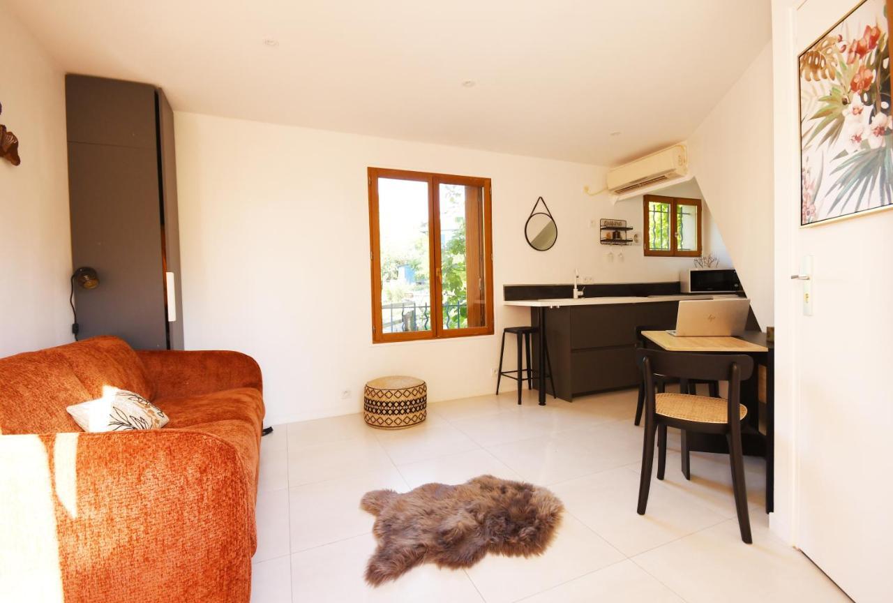 Apartment - Confort - Climatise - Le Refuge De Charles - Jardin Bures-sur-Yvette